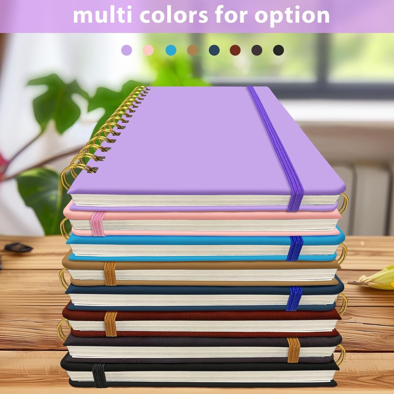 DWIYITTN DWIYITTN Lined Spiral Journal for Women, 160 Pages, Girls