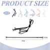 6 Pieces Bra Straps, Adjustable Bra Straps, Elastic Bra Straps,