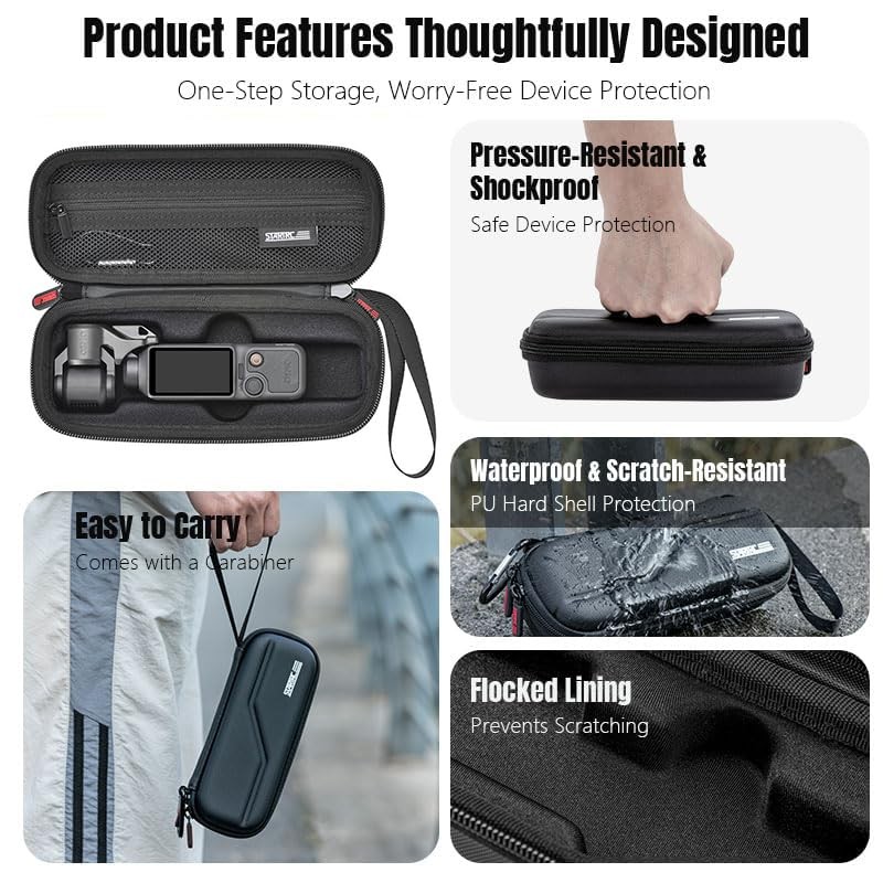 Osmo Pocket 4 Case, for DJI Osmo Pocket 4, Small,