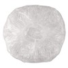 TUPARKA 120 Pcs Disposable Shower Caps Plastic Elastic Bath Cap