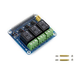 Raspberry Pi Power Relay Board Expansion Board Module for Raspberry Pi A+/B+/2B/3B High Quality Loads up to 250VAC/5A,30VDC/5A (RPi Power Relay)