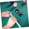 SUPVOX Aluminum Portable Chalk Holder Case for Billiards Secure Metal
