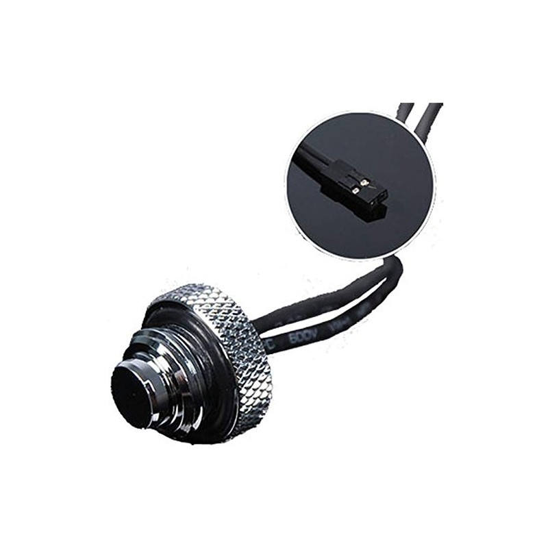 Barrow G1/4-10k Temperature Sensor Blank Plug - Shiny Silver