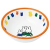 Space Joy M-3155AAG-R Children's Bowl, White, Approx. Diameter 6.1 x
