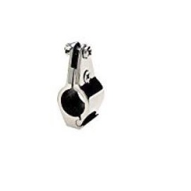 Marine Grade Stainless Steel Bimini Top Hinge - Rail Mount 1-1/4" (Solid singly)