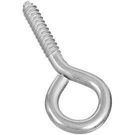 National Hardware 2014BC #000, 3-7/8' Large Screw Eye in Zinc