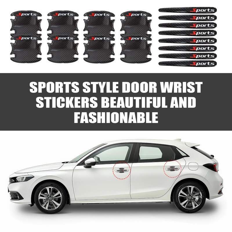 Car Door Handle Scratch Protector, Handle Cup Protector, Pack of