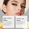 Waterproof Mascara with Bubble Fiber Technology, Smudge-Proof and Clump-Free Formula