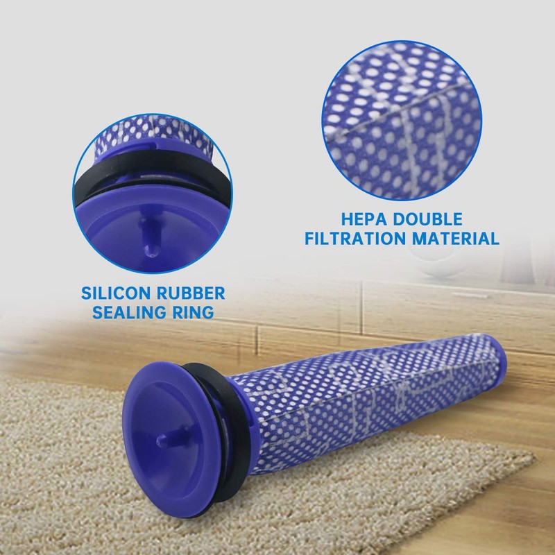 YanBan Washable Pre-Filter for Dyson V6 V7 V8 DC62 DC61