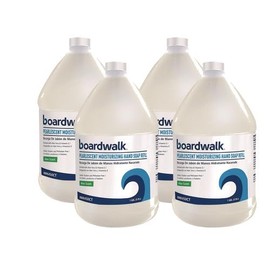 Boardwalk Pearlescent Moisturizing Liquid Hand Soap Refill, Aloe Scent, 1 gal Bottle, 4/Carton