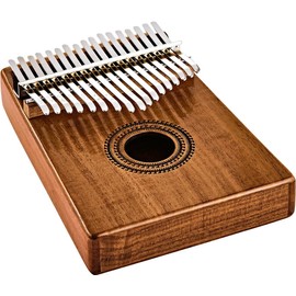 Kalimba Thumb Piano, 17 Keys — Includes Tuning Hammer and Case — For Meditation, ASMR, Sound Therapy and Yoga, 2-YEAR WARRANTY