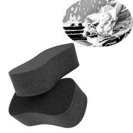 2 Pack Car Sponges, 2 Pack Car Sponges, Washing Windows and Anti Scratch Technology, Perfect For Wheels, Windscreen & Bodywork For Car Cleaning