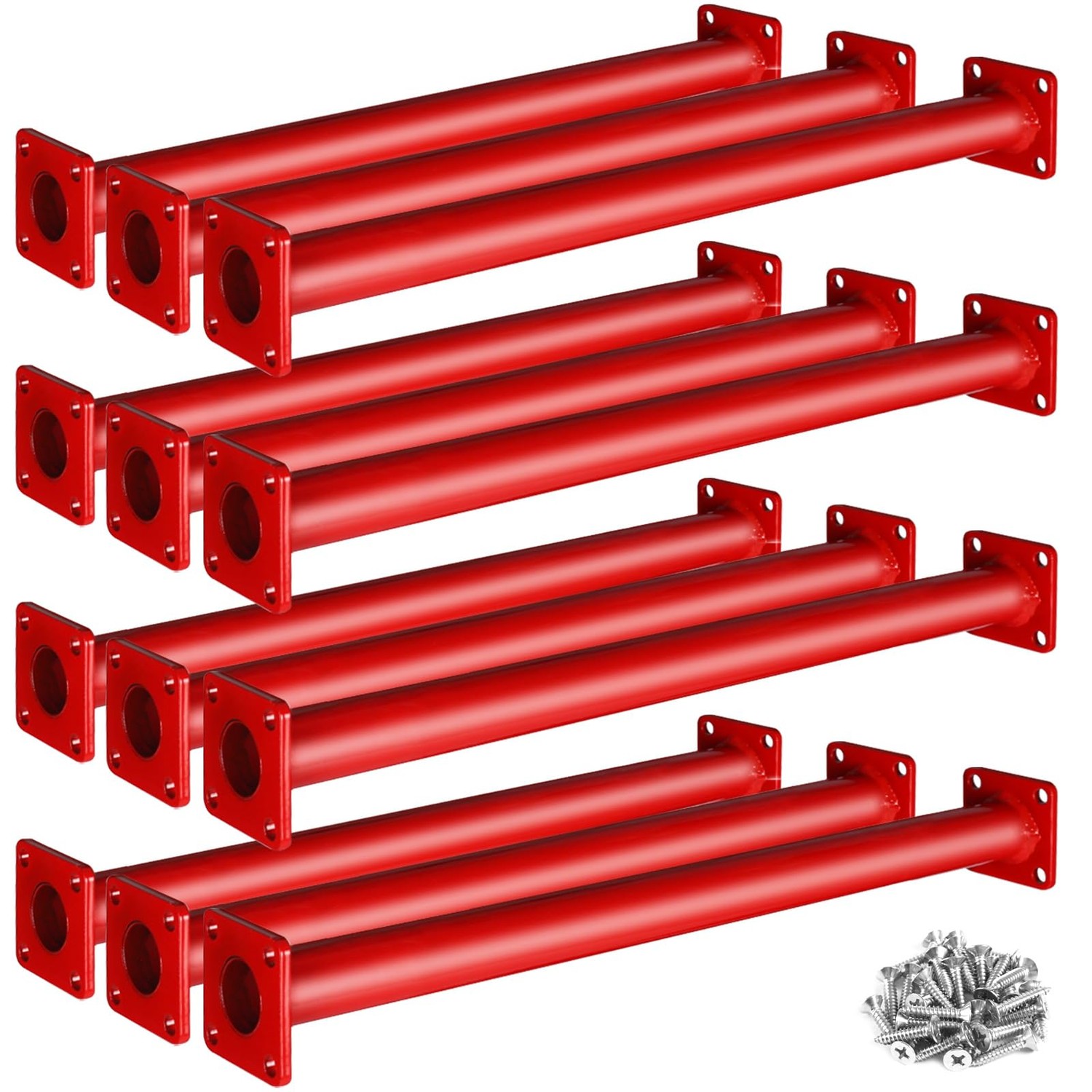 18 Inches Monkey Bars for Backyard, TAYUQEE 12 PCS Heavy Duty Metal ...