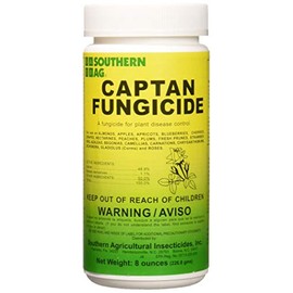 Southern Ag - 01600 - Captan Fungicide - 8oz, White Bottle