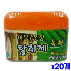 Green tea scented blanket closet deodorizer 150g 20 Pieces