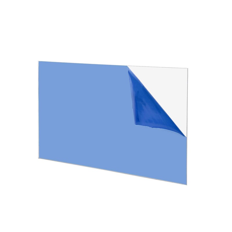 Clear Acrylic Plexiglass Sheet - 1/8" Thick Cast - 9"