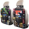 ULEEKA Car Backseat Organizer with 10" Table Holder, 9 Storage