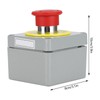 Red Sign Emergency Stop Switch Outdoor Switch Control Box with