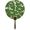 Shiomi Fan 2101 Made in Japan Uchiwa Chiyo Woman (Green)