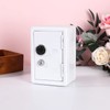 Money Bank Creative Cute Metal Vertical with Lock Keys Cash