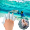 Alvinlite Swimming Gloves with Swimming Skin, Finger Fins, Swimming Training,