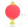 CORHAD 10pcs Fishing Floats Spring Fishing Indicators for -Distance Casting