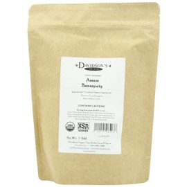 Davidson's Tea Bulk, Organic Assam Banaspaty Estate Tea 1 Pound Bag