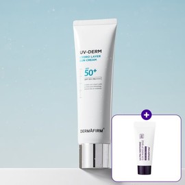 Dermapump 수분선크림유브이덤 하이드로 레이어 선크림 50g (증정 : 선메베5ml) Hydro Layer Sunscreen UV Derm 50g (Gift: Sun Mabe 5ml)