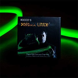 SOLOMAGIA Rocco's Super Bright Prism Lites Pair (Green) - Stage Magic - Magic Tricks and Props