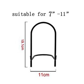 Artliving Tall Black Iron Display Stand Easel Holder Stand Holds Cook Books, Plates, Pictures & More! Large