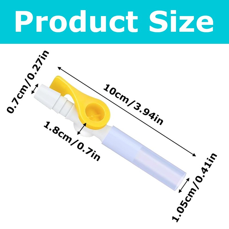 2 PCS Catheter Valve Easy to Use Urine Drainage Catheter