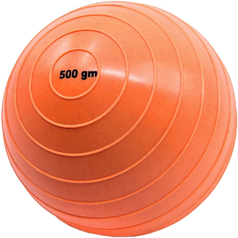 PRISP Indoor Thrown Shot Put - Throwing Ball with Ribbed