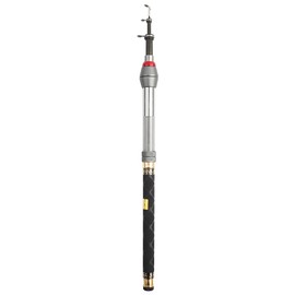 Protable Ultralight Carbon Fiber Fishing Rod Telescopic Sea Pole Tackle Accessory 1.3m