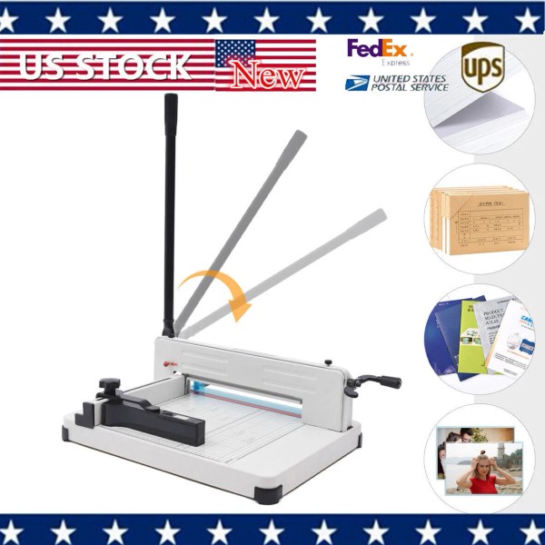 Unbranded Professional Paper Trimmer Office Manual Guillotine A4 Papers Cutter