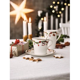 Hutschenreuther Nora Christmas 02048-726037-14770 Combination Cup Set of 2