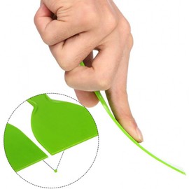 TYTUOO 3 Piece Set Of Different Inch Plastic Set Plastic Scraper Scraper Paint Multifunctional Household Scraper Tool Dog Water Pad Sprinkler (Green, One Size)