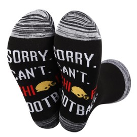 1 Pair American Football Socks Real Women Love Football Socks Women Football Gift Football Lovers Gift, womens soccer socks