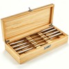 Amcortn Upgraded Knife Box, Knife Lock Box Kitchen Knife Storage
