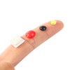 BLEWAY Bump Dots for Visually Impaired 165 Pcs Combo Pack(Red,Yellow,Black,White)