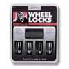 Gorilla Automotive 71681NBC Acorn Black Chrome Wheel Locks (1/2" Thread