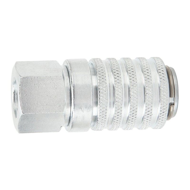 PD242 Series Test Port Steel 1/4in 18NPTF Thread Impact Resistance