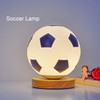 Soccer 3D Lamp Night Light with Remote Control Timer Soft