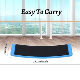 Wmzjnljy 1pc Blue Ballet Turning Boards for Dancers Ballet Spin Boards Improve Your Turns Balance and Stability Balance Dance Floor Spin Disc for Ice Skaters Cheerleaders, Home Dance Equipment(M210-1)