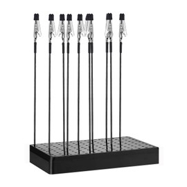 Model Building Colours Base, Paint Stand with and Model Making Tool, Pack of 10 Crocodile Clip Holders for Modelling and Crafts