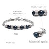 MENGLINA Fashion Women Men Charm 8MM Natural Stone Strand Bracelets