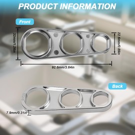 VLYX 6 in 1 Faucet Aerator Removal Tool - Universal Metal Wrench Key with 3PCS M24 Aerators for Replacing Faucet Mount Filters in Home Kitchen & Bathroom