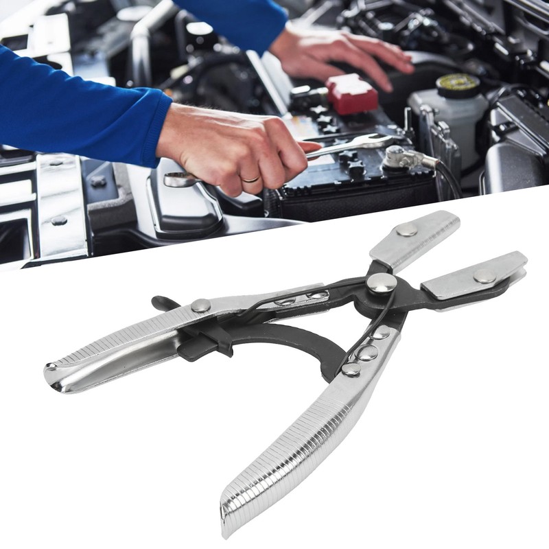 Hose Pinch Off Plier Ratcheting Jaws Swiveling Universal for Automobile