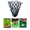 Pool Table Pocket Nets, Black Cotton, Set of 6, Billiards