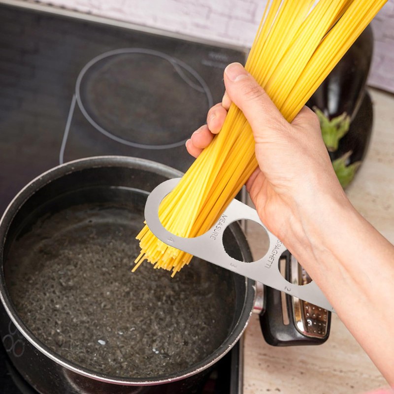 DMZK 3 Pcs Pasta Spaghetti Measurer Tool, Stainless Steel Pasta
