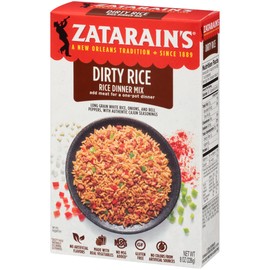 Zatarain's Original Dirty Rice Mix, Gluten Free (Pack of 3)